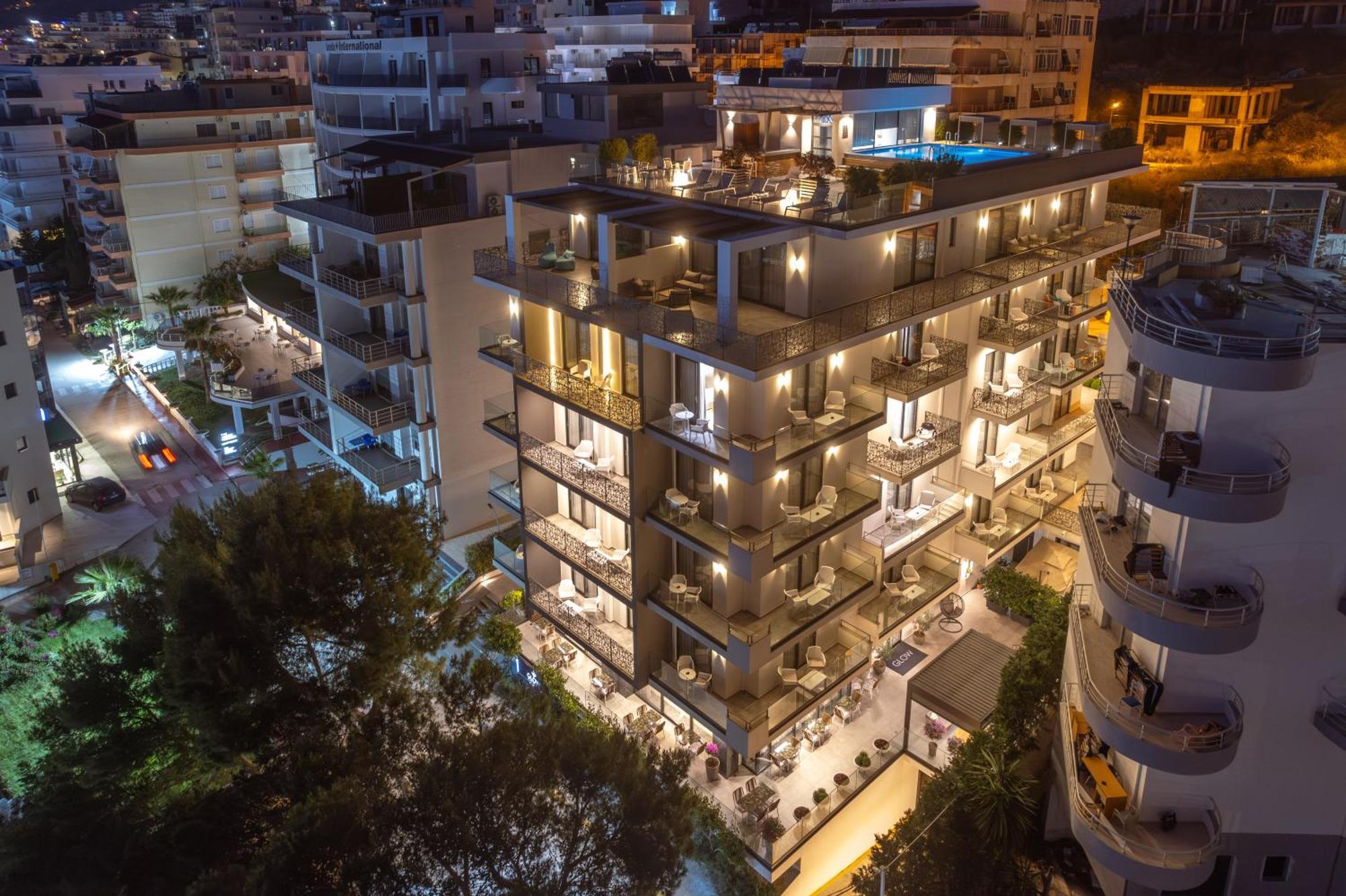 Glow Boutique Hotel & Suites Саранда Экстерьер фото